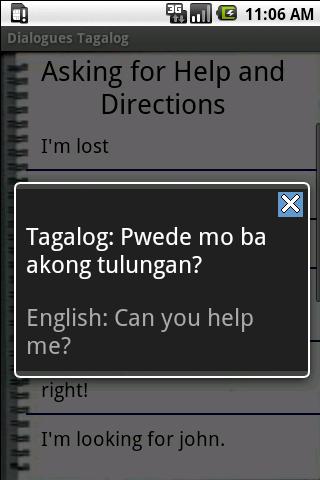 Tagalog Dialog