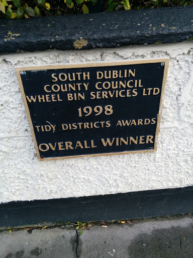 St. Brigid's Tidy District Award Plaque