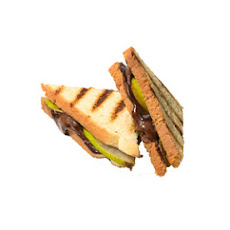 Choco-Hazelnut and Pear Paninis