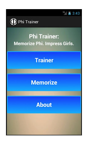 Phi Trainer