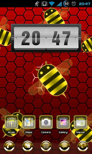 BumbleBee HoneyComb GO Theme