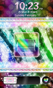 How to install Glamorous★Rainbow Zebra★Locker 1.1 unlimited apk for android