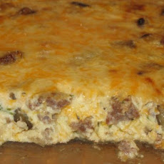 Acadia's Crustless Quiche With Eggplant