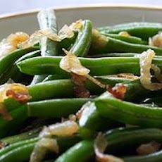 Green Beans With Caramelized Onions