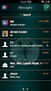 How to get Scorpio Theme for GO SMS 2.1 apk for android