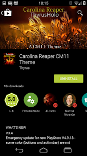 How to download Carolina Reaper CM11 Theme lastet apk for laptop