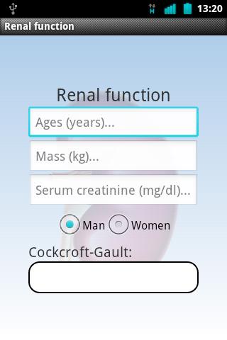 Renal function Free