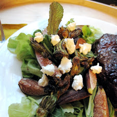 Fig & Squash Blossom Salad