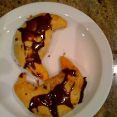 Chocolate-Filled Breakfast Crescents