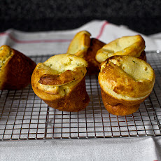 Corn, Buttermilk and Chive Popovers