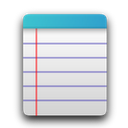 Notepad mobile app icon