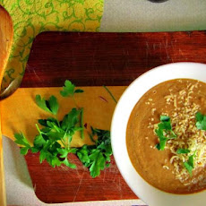 Roasted Eggplant (Aubergine) Soup