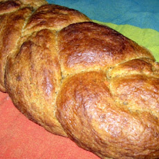Braided Sweet Potato Bread - Vegan