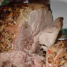 Rosemary-Mustard Roast Leg of Lamb