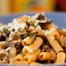 Portabella and Spinach Bolognese