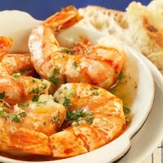 Gambas au Beurre d'Escargot