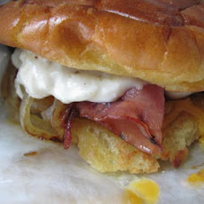Fried Ham Sandwich