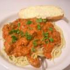 Spaghetti Sauce With Cream Cheese & Salsa