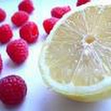 Lemon Zinger Pie with Raspberry Topping