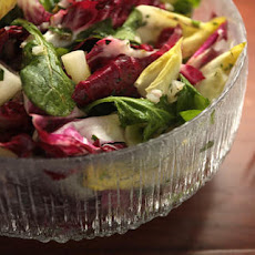 Bitter Greens Salad with Caper Vinaigrette Recipe