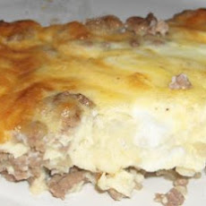 Crustless Cheeseburger Quiche