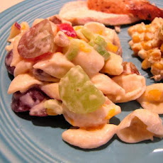 Pasta and Black Walnut Fruit Salad