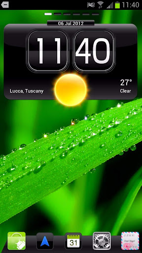 drops-go-launcher-ex-theme for android screenshot