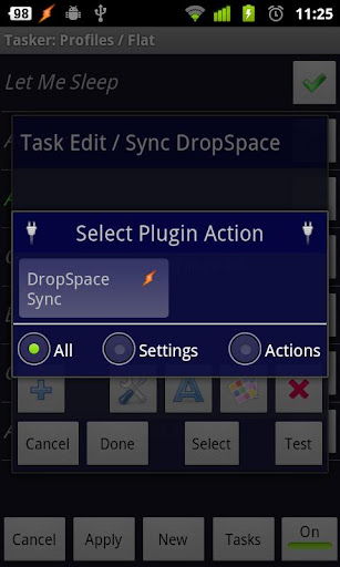 DropSpace Plugin For Tasker
