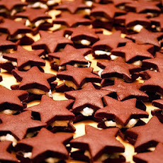Chocolate Peppermint Stars
