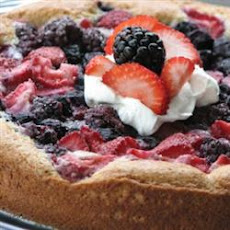 Berry Sour Cream Cake