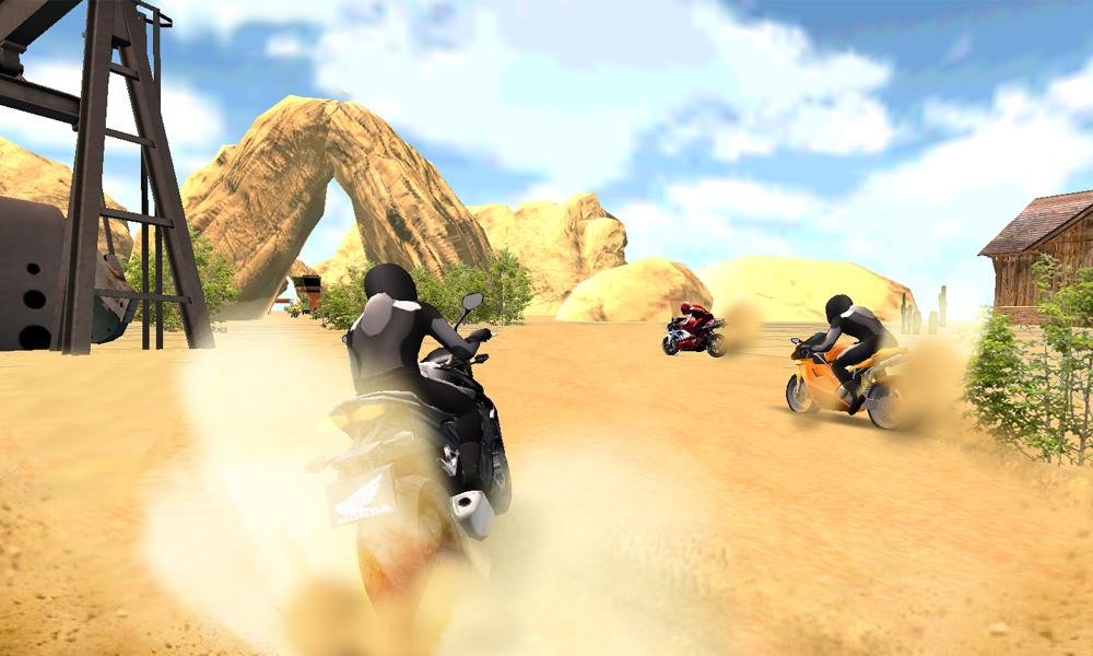 Android application Motocross Racing Game screenshort