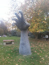 Hand Statue