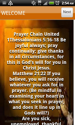 Prayer Chain United