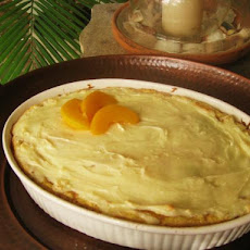 Peaches and Cream Cake