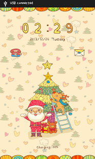 How to install Cozy Santa go locker theme patch 1.00 apk for pc