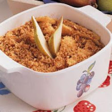 Pear Crumble
