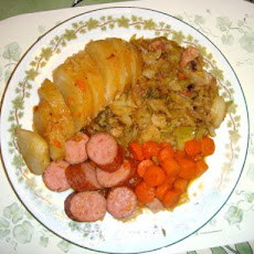 Sausage and Cabbage Casserole
