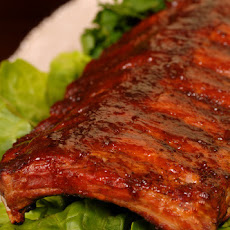Oven Baby Back Ribs with Hoisin BBQ Sauce