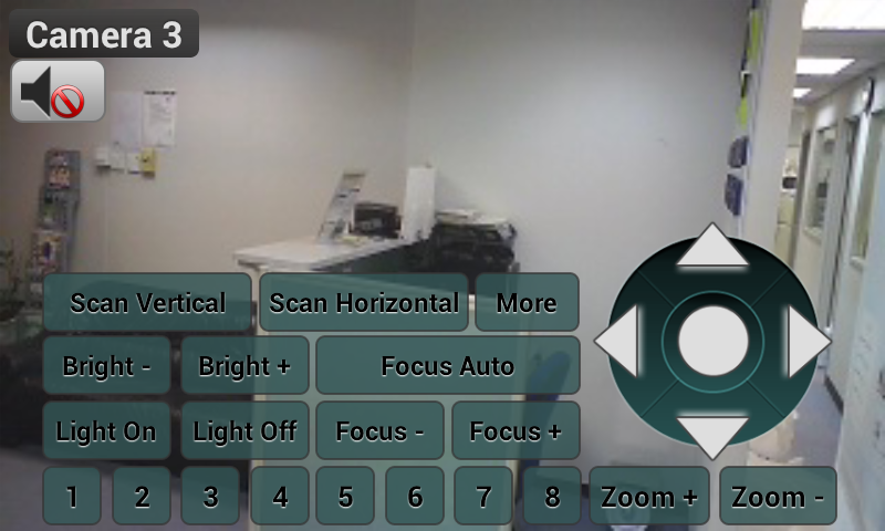 Android application Cam Viewer for D-Link cameras screenshort