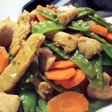 Chicken and Snow Pea Stir-Fry