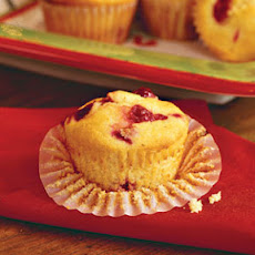 Cornmeal-Cranberry Muffins