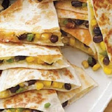 Vegan Black Bean Quesadillas