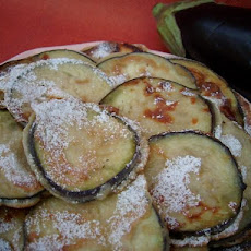 Fried Eggplant With Powdered Sugar