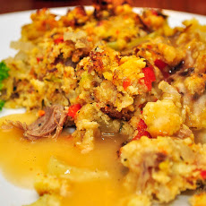 Corny Cornbread With Peppers