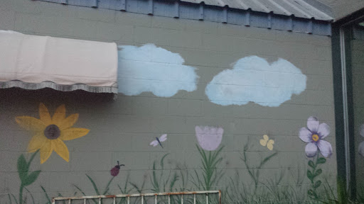 Spring Flowers Mural
