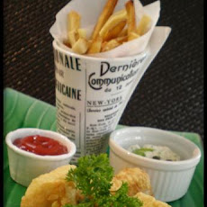 Beer Battered Fish W/ Tartar Sauce