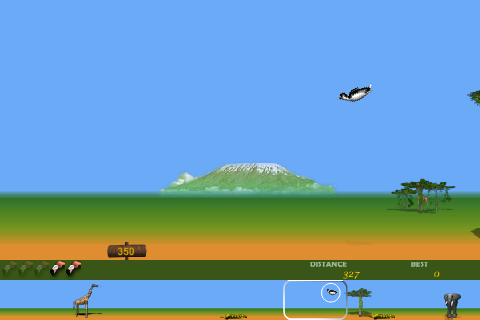 penguin-golf for android screenshot
