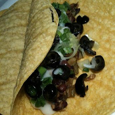 Black Bean, Zucchini, & Olive Tacos