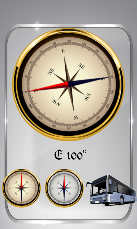 Android application Accurate Compass screenshort