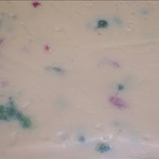 White Christmas Jewel Fudge